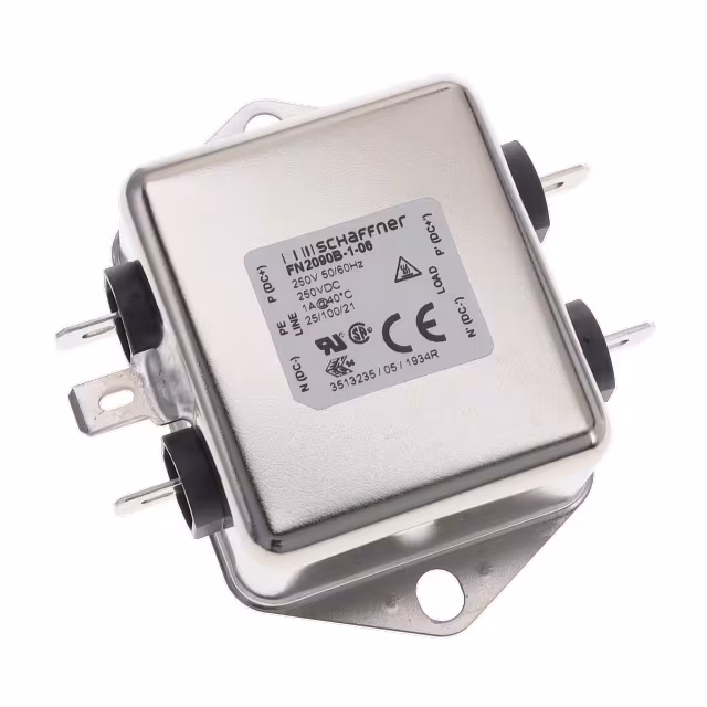 FN2090B-1-06 Schaffner EMC Inc.  Moduli di filtro di linea di alimentazione